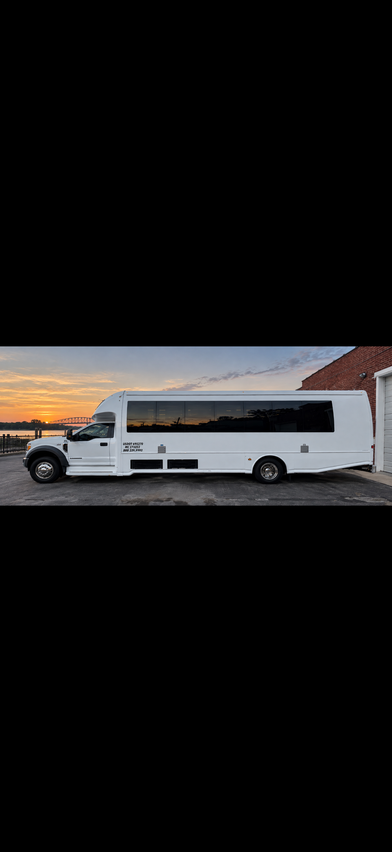 Executive Turtletop Shuttle Bus exterior